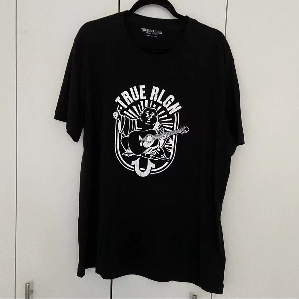 Men’s True Religion Arch Logo Tee Size XXL